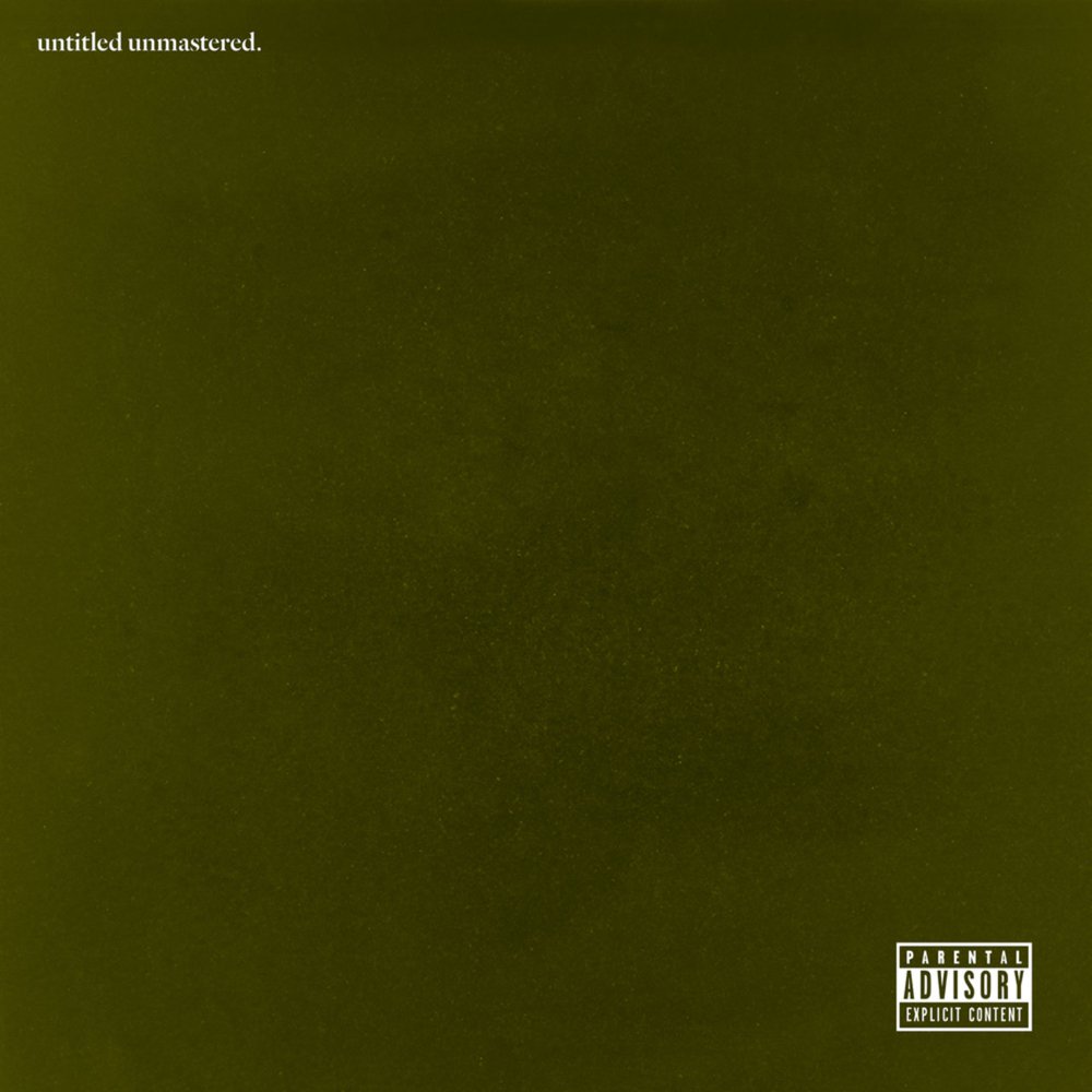 Kendrick Lamar untitled unmastered.