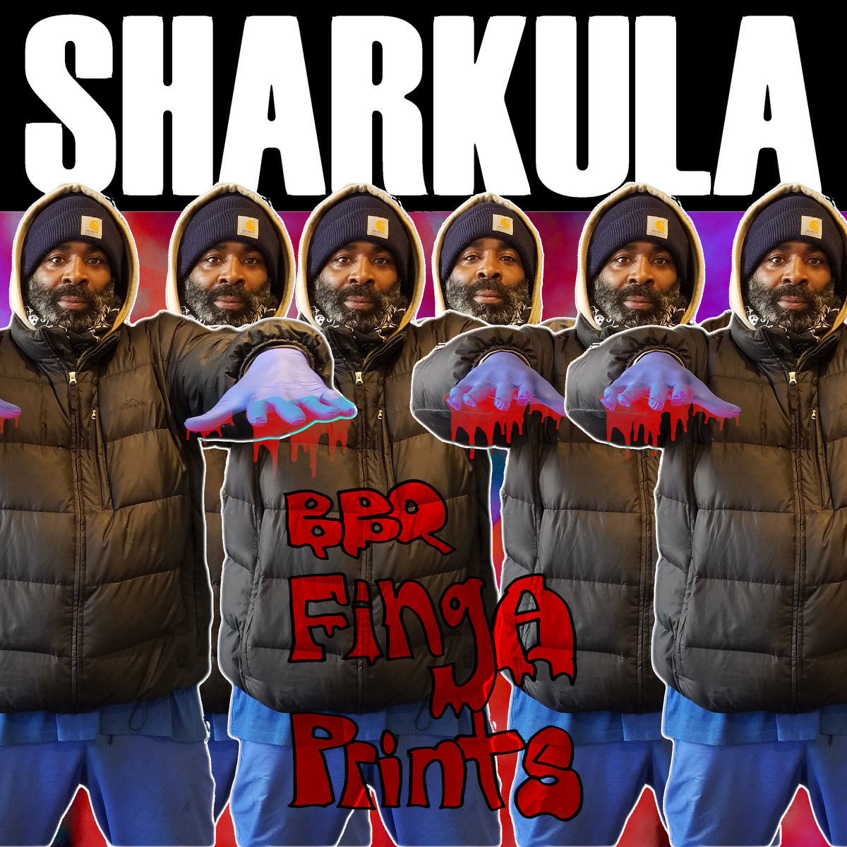 Sharkula BBQ Fingaprints