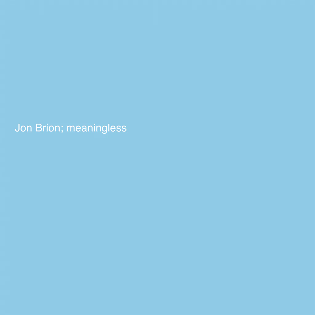 Jon Brion Meaningless