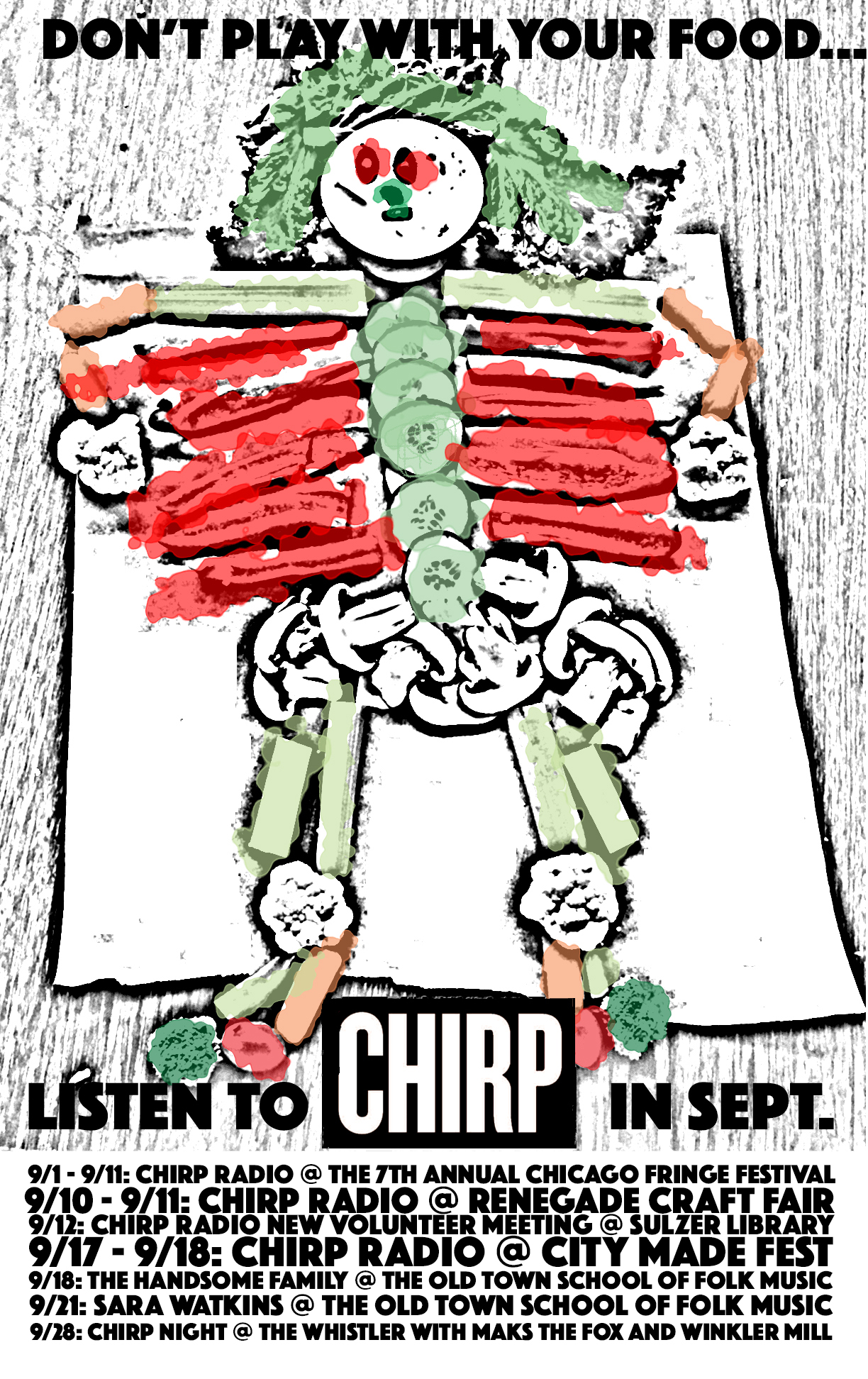 CHIRP Radio September 2016 Events